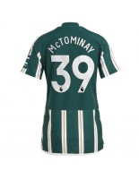 Manchester United Scott McTominay #39 Vieraspaita Naisten 2023-24 Lyhythihainen